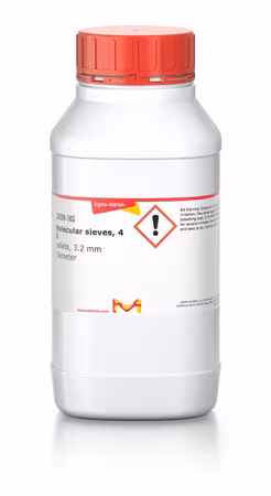 TAMICES MOLECULARES, 4 A, PELLETS, 3,2 MM y paquete 1X1KG
