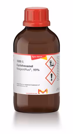 CICLOHEXANOL, REAGENTPLUS, 99% paquete 1X1LT