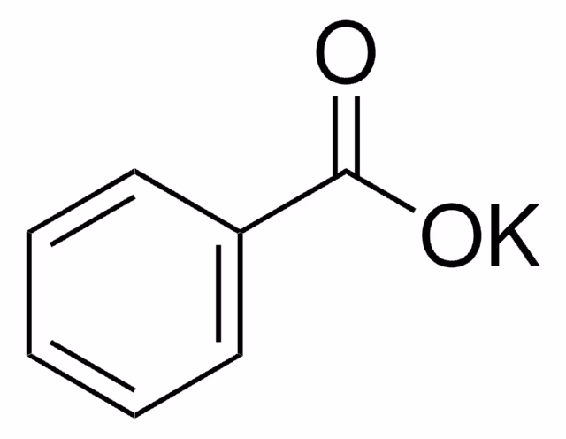 BENZOATO DE POTASIO, REAGENTPLUS(R), 99% paquete 1X250G