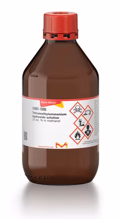 HIDRÓXIDO DE TETRAMETILAMONIO, 25 PESO. % paquete 1X100ML