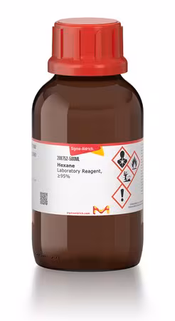 HEXANO, REACTIVO DE LABORATORIO, >=95% pack 1X2.5L