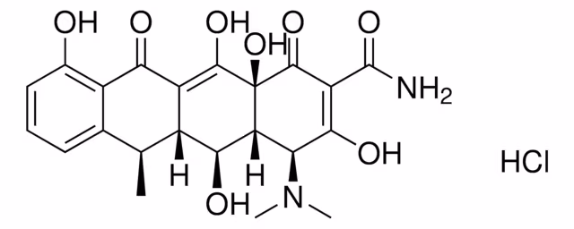 CLORHIDRATO DE DOXICICLINA, LISTO PARA PREPARAR& paquete 1X1ML