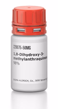 1,8-DIHIDROXI-3-METILANTRAQUINONA, 98 y paquete 1X50MG