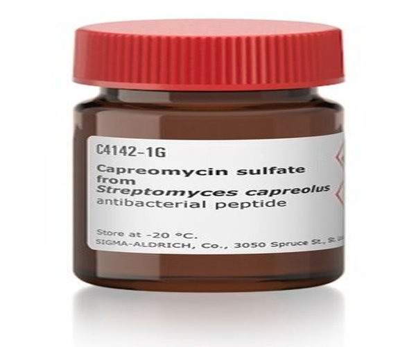 SULFATO DE CAPREOMICINA DE STREPTOMYCES C& pack 1X5G