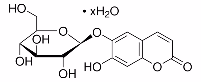 ESCULINA HIDRATO >= 98,0% (HPLC) paquete 1X50G