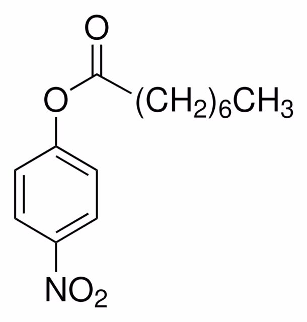 OCTANOATO DE 4-NITROFENILO, >=90,0% (GC) paquete 1X5G