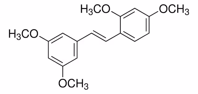 2,4,3',5'-TETRAMETOXISTILOBENO paquete 1X10MG
