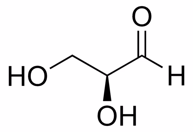 L-(-)-GLICERALDEHIDO, >=90% (HPLC) paquete 1X250MG