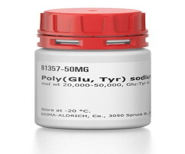 SAL SÓDICA POLI(GLU, TYR) PESO MOL 20,00& paquete 1X50MG