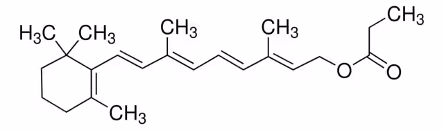 PROPIONATO DE RETINILO >= 98,0% (HPLC y paquete 1X100G