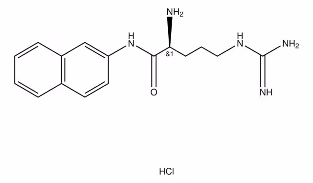 L-ARGININA B-NAFTILAMIDA HCL paquete 1X1G