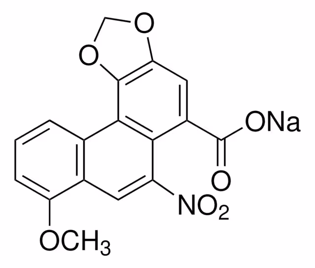 ÁCIDO ARISTOLÓQUICO I SAL SÓDICA pack 1X250MG