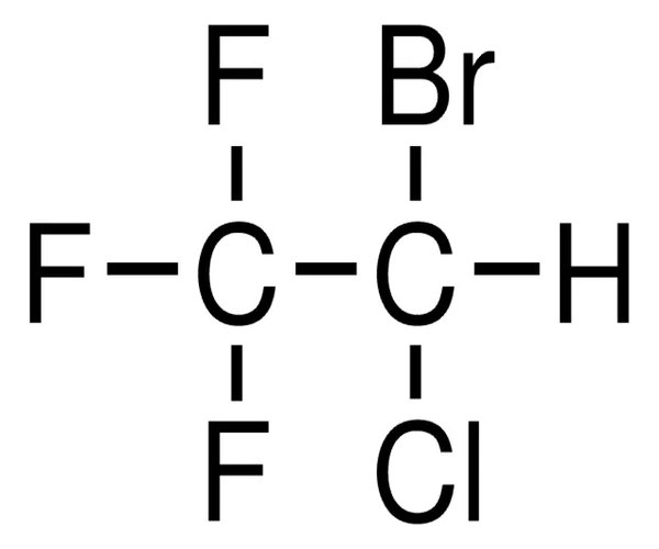2-BROMO-2-CLORO-1,1,1-TRIFLUOROETANO pack 1X250ML