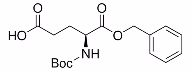 ÉSTER N-T-BOC-L-GLUTAMICO ACIDO-A-BENCILO y paquete 1X25G