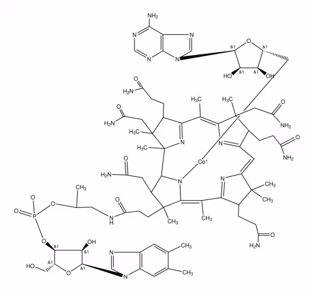 COENZIMA B12, >=97,0% paquete 1X100MG
