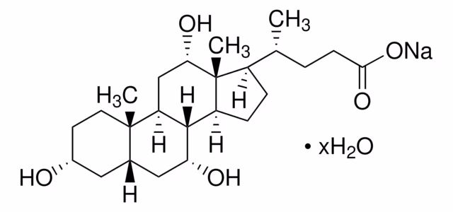 CHOLATO DE SODIO HIDRATO, DE BOVINO Y pack 1X25G