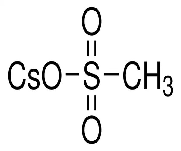 METANESULFONATO DE CESIO, UTILIZADO EN PARCHE Y PAQUETE 1X5G