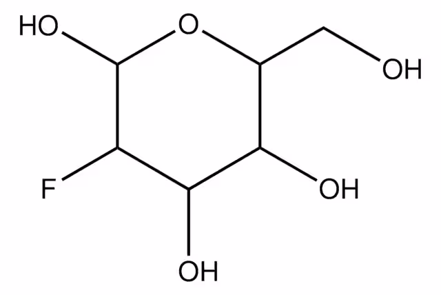 2-FLUORO-2-DESOXI-D-GLUCOSA, GLICOSILATI& pack 1X25MG