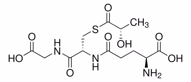 ÁCIDO LIBRE S-(LACTOIL)GLUTATIÓN pack 1X25MG