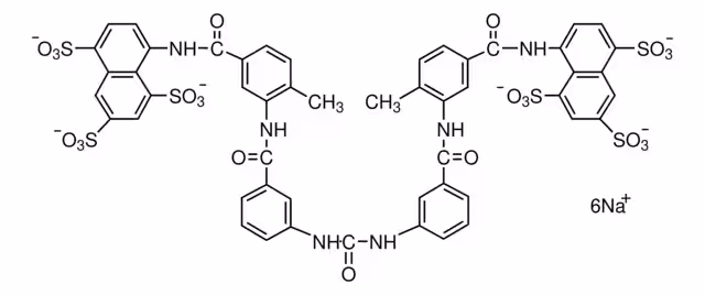 SAL SÓDICA DE SURAMINA, >=99% (TLC) paquete 1X100MG