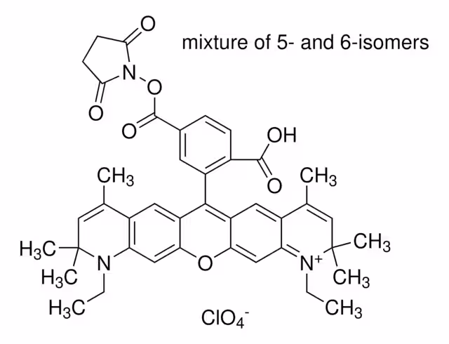 Atto 590 NHS ester BioReagent, adecuado para fluorescencia, ≥90.0% (de acuerdo de acoplamiento) pack 1X5MG
