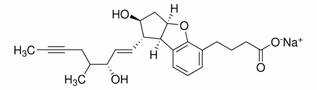 BERAPROST SODIO paquete 1X5MG