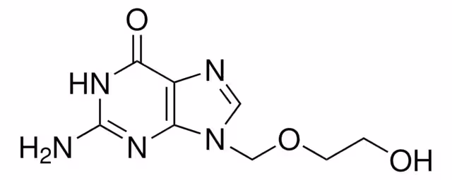 Acicloguanosina ≥99% (HPLC), embalagem de pó 1X50MG