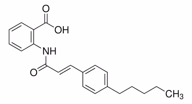ÁCIDO N-(P-AMILCINAMOILO)ANTRANÍLICO pack 1X25MG