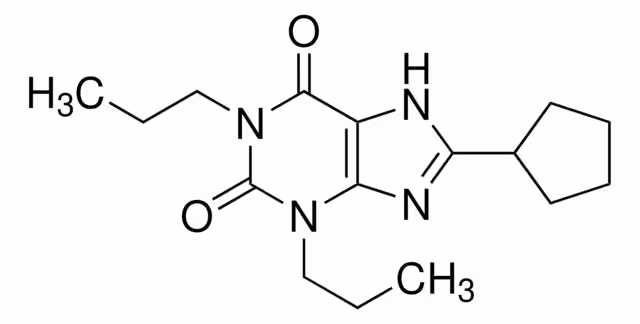 8-CICLOPENTILO-1,3-DIPROPILXANTINA paquete 1X100MG