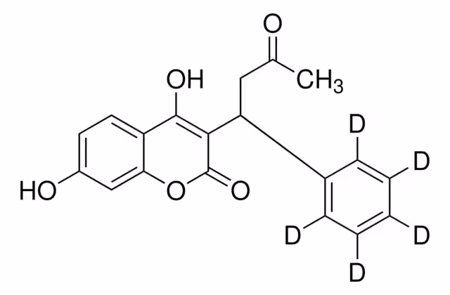 FENIL-D(5)-HIDROXIWARFARINA paquete 1X5MG