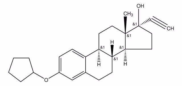 17A-ETILESTRADIOL-3-CICLOPENTILO ÉTER paquete 1X100MG