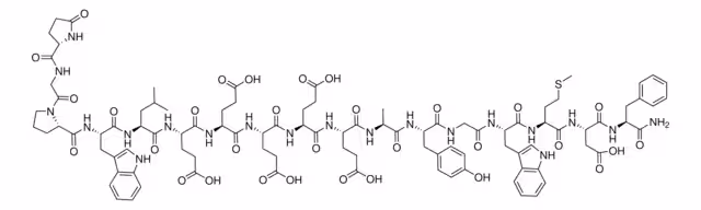 GASTRINA I HUMANA, >=95% (HPLC) paquete 1X1MG