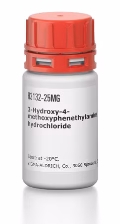 3-HIDROXI-4-METOXIFENTILAMINA HCL paquete 1X25MG