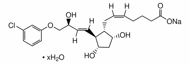 (+/-)-CLOPROSTENOL SAL SÓDICA HIDRATO pack 1X1MG