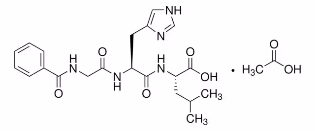 ACETATO DE HIPPURILO-HIS-LEU paquete 1X1G