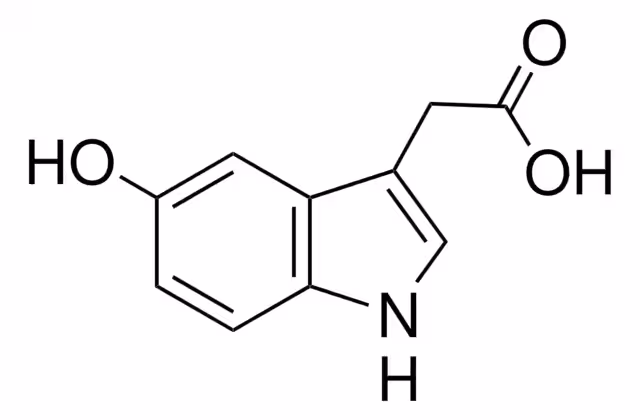 ÁCIDO 5-HIDROXIINDOL-3-ACÉTICO, >=98% (paquete HP 1X100MG