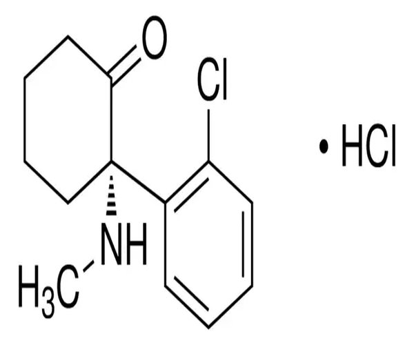 CLORHIDRATO DE S-(+)-KETAMINA--DEA SC III pack 1X5G