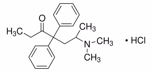 (+/-)-CLORHIDRATO DE METADONA, POLVO, > paquete 1X50MG