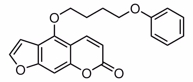 5-(4-FENOXIBUTOXI)PSORALENO pack 1X25MG