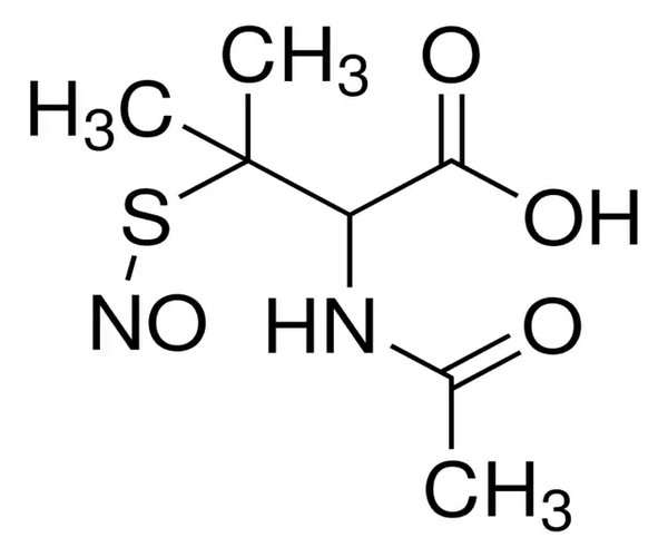 S-NITROSO-N-ACETIL-DL-PENICILAMINA paquete 1X25MG