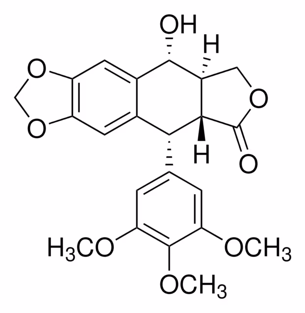 PODOFILOTOXINA APROX. 98% paquete 1X50MG