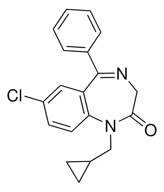 PRAZEPAM--DEA SCHEDULE IV ARTÍCULO paquete 1X25MG