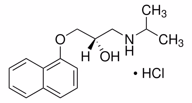 (S)-(-)-PROPRANOLOL HIDROCLORURO pack 1X500MG