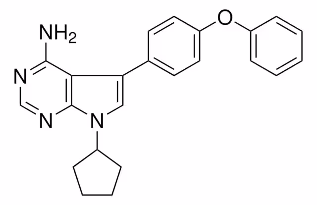 7-CICLOPENTILO-5-(4-FENOXI)FENIL-7H-PYR pack 1X5MG