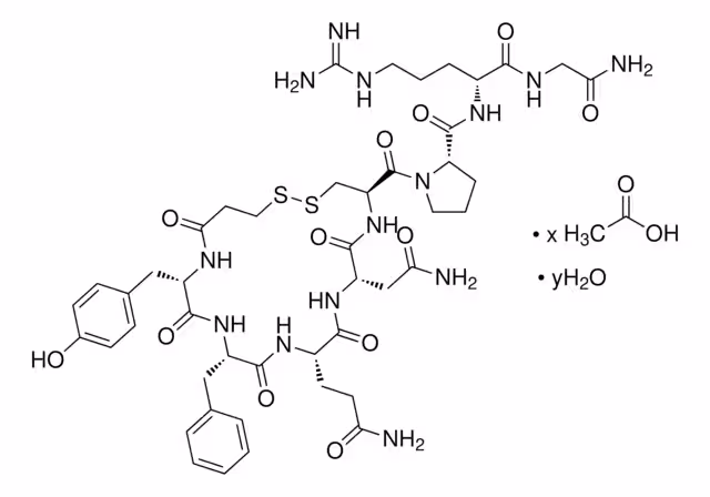 [DEAMINO-CYS1, D-ARG8]-VASOPRESINA ACETA paquete 1X1MG