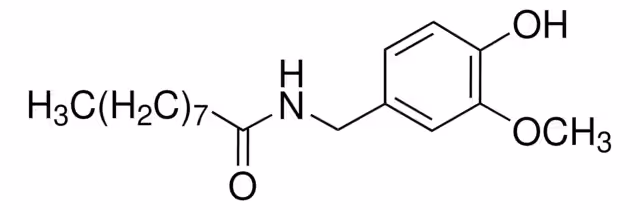 N-VANILLILNONANAMIDA paquete 1X1G