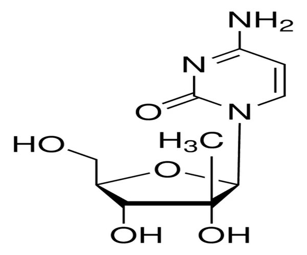 2'-C-METILCITIDINA paquete 1X5MG