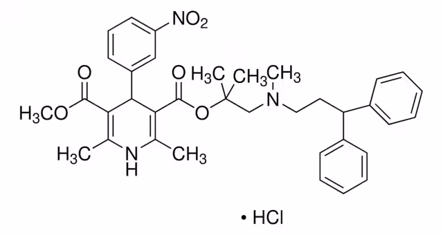 CLORHIDRATO DE LERCANIDIPINA, >=98%& paquete 1X50MG