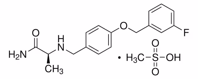 SAL DE MESILATO DE SAFINAMIDA pack 1X25MG