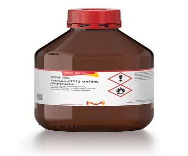 DISPERSIÓN DE ÓXIDO DE ITTRIO (III), 10% EN PESO I y paquete 1X100G